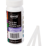 TDS teststrips for måling av total oppløste stoffer i spa og basseng. Enkel avlesning med fargeskala – 25 strips per pakke.