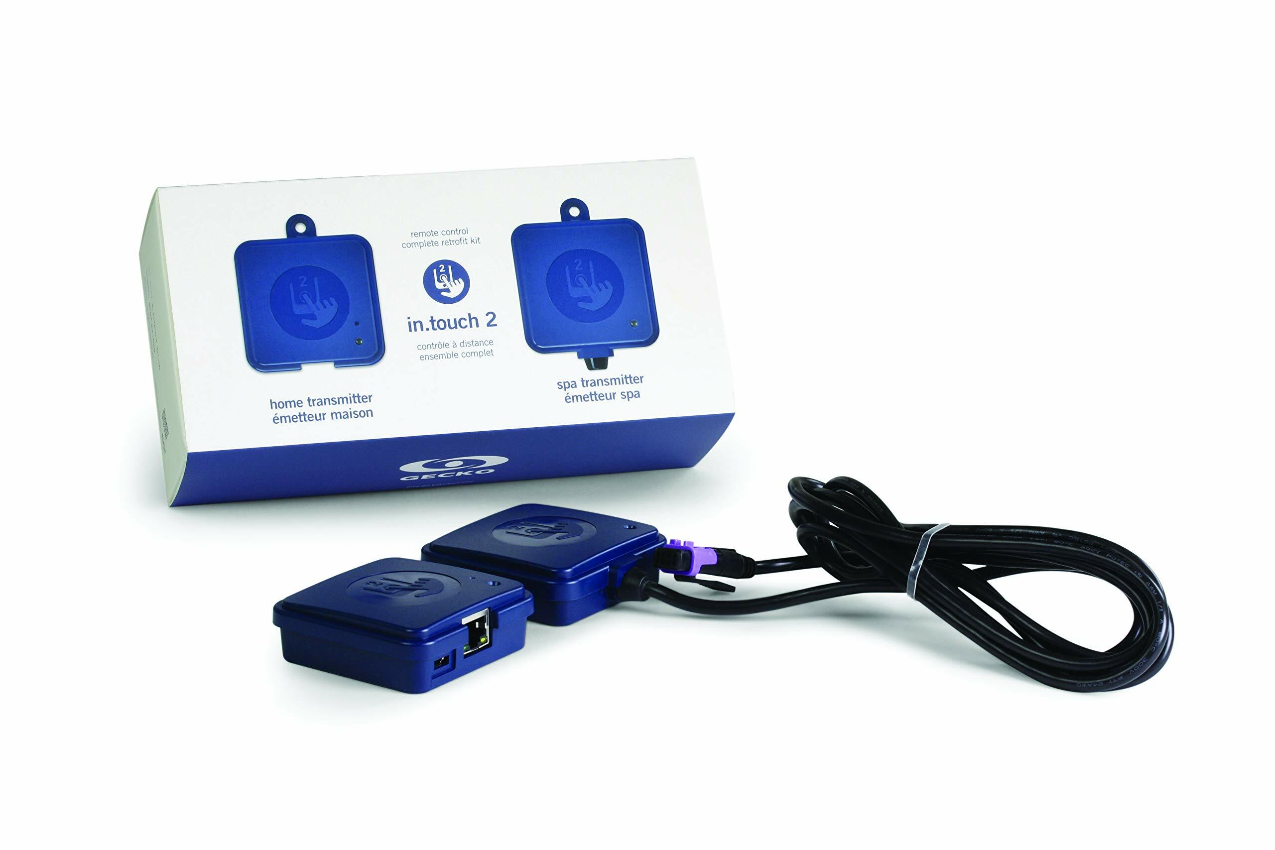 Smart Wi-Fi modul for Gecko-styring. Gir fjernkontroll av massasjebad, temperatur og funksjoner. Enkel app for iOS og Android.
