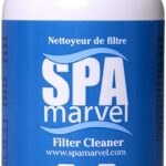 Spa Marvel Filter Cleaner fjerner fett, kalk og smuss fra spa-filter. Forlenger levetiden på filteret og gir klarere vann – helt uten klor.