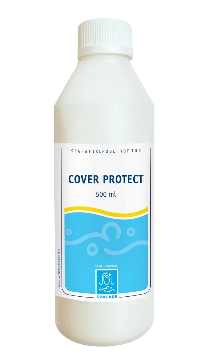 SpaCare Cover Protect beskytter termolokk mot sol, fukt og smuss. Gir vannavvisende overflate og forlenger levetiden etter rengjøring med Cover Cleaner.