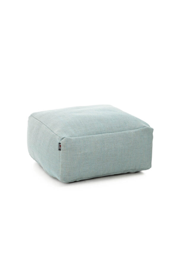 DOTTY Puff i moderne design – værbestandig puff som passer som både sidebord og sitteplass.
